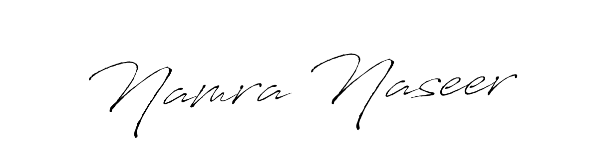 Make a beautiful signature design for name Namra Naseer. With this signature (Antro_Vectra) style, you can create a handwritten signature for free. Namra Naseer signature style 6 images and pictures png