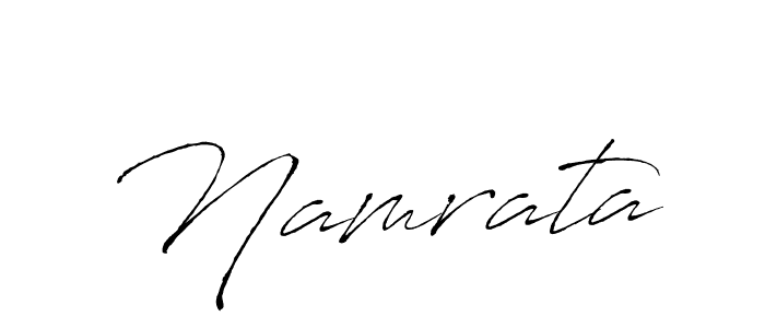 Namrata stylish signature style. Best Handwritten Sign (Antro_Vectra) for my name. Handwritten Signature Collection Ideas for my name Namrata. Namrata signature style 6 images and pictures png