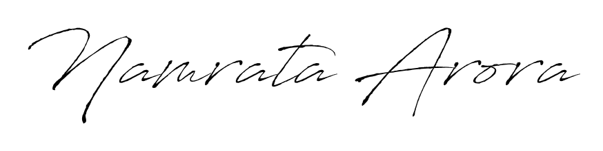 It looks like you need a new signature style for name Namrata Arora. Design unique handwritten (Antro_Vectra) signature with our free signature maker in just a few clicks. Namrata Arora signature style 6 images and pictures png