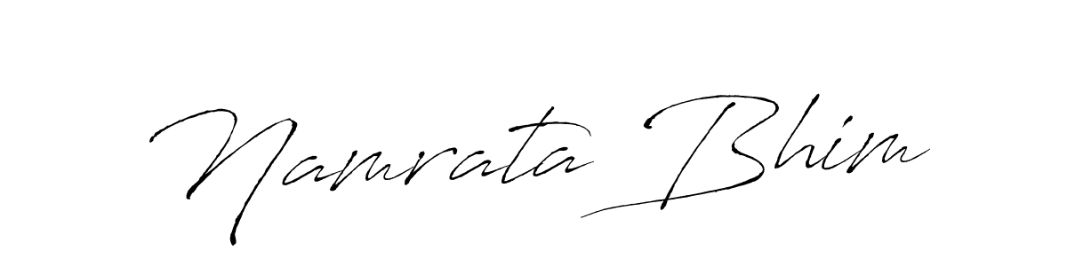 You can use this online signature creator to create a handwritten signature for the name Namrata Bhim. This is the best online autograph maker. Namrata Bhim signature style 6 images and pictures png