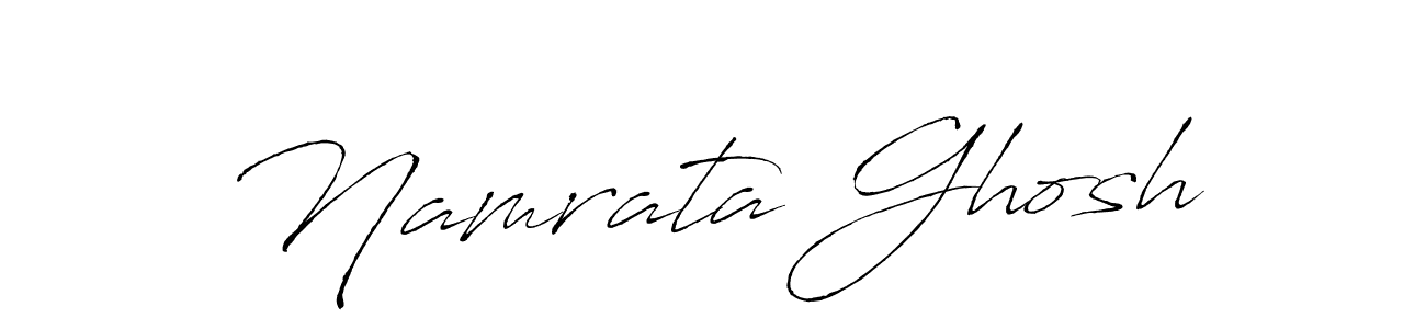 How to make Namrata Ghosh signature? Antro_Vectra is a professional autograph style. Create handwritten signature for Namrata Ghosh name. Namrata Ghosh signature style 6 images and pictures png