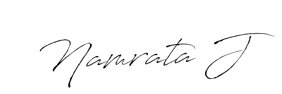 Antro_Vectra is a professional signature style that is perfect for those who want to add a touch of class to their signature. It is also a great choice for those who want to make their signature more unique. Get Namrata J name to fancy signature for free. Namrata J signature style 6 images and pictures png