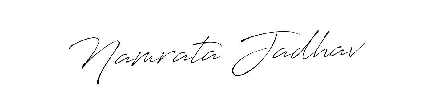 It looks lik you need a new signature style for name Namrata Jadhav. Design unique handwritten (Antro_Vectra) signature with our free signature maker in just a few clicks. Namrata Jadhav signature style 6 images and pictures png