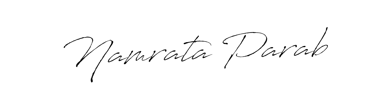 Also You can easily find your signature by using the search form. We will create Namrata Parab name handwritten signature images for you free of cost using Antro_Vectra sign style. Namrata Parab signature style 6 images and pictures png