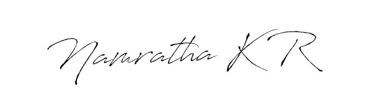 Also we have Namratha K R name is the best signature style. Create professional handwritten signature collection using Antro_Vectra autograph style. Namratha K R signature style 6 images and pictures png