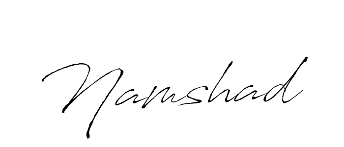 The best way (Antro_Vectra) to make a short signature is to pick only two or three words in your name. The name Namshad include a total of six letters. For converting this name. Namshad signature style 6 images and pictures png