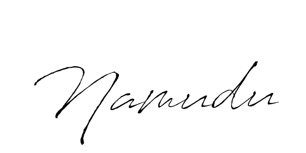 How to make Namudu signature? Antro_Vectra is a professional autograph style. Create handwritten signature for Namudu name. Namudu signature style 6 images and pictures png