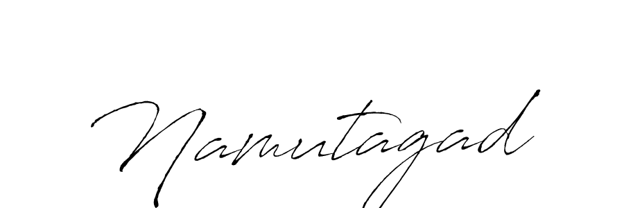 Design your own signature with our free online signature maker. With this signature software, you can create a handwritten (Antro_Vectra) signature for name Namutagad. Namutagad signature style 6 images and pictures png