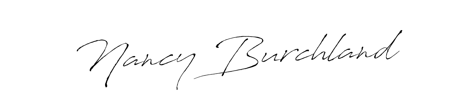 if you are searching for the best signature style for your name Nancy Burchland. so please give up your signature search. here we have designed multiple signature styles  using Antro_Vectra. Nancy Burchland signature style 6 images and pictures png