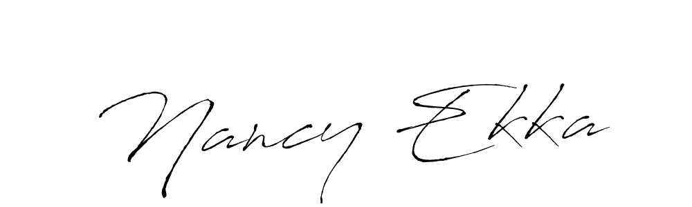 Use a signature maker to create a handwritten signature online. With this signature software, you can design (Antro_Vectra) your own signature for name Nancy Ekka. Nancy Ekka signature style 6 images and pictures png