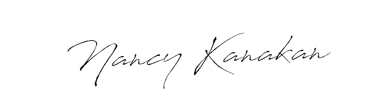 Once you've used our free online signature maker to create your best signature Antro_Vectra style, it's time to enjoy all of the benefits that Nancy Kanakan name signing documents. Nancy Kanakan signature style 6 images and pictures png