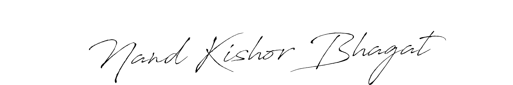 Also we have Nand Kishor Bhagat name is the best signature style. Create professional handwritten signature collection using Antro_Vectra autograph style. Nand Kishor Bhagat signature style 6 images and pictures png