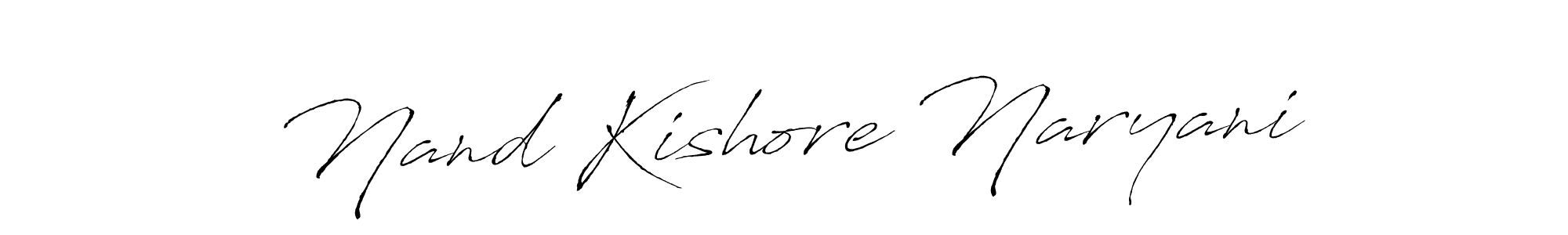Make a beautiful signature design for name Nand Kishore Naryani. Use this online signature maker to create a handwritten signature for free. Nand Kishore Naryani signature style 6 images and pictures png