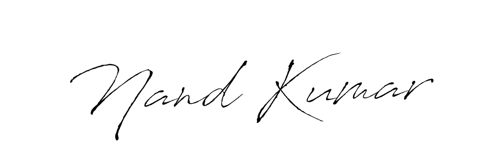 You should practise on your own different ways (Antro_Vectra) to write your name (Nand Kumar) in signature. don't let someone else do it for you. Nand Kumar signature style 6 images and pictures png