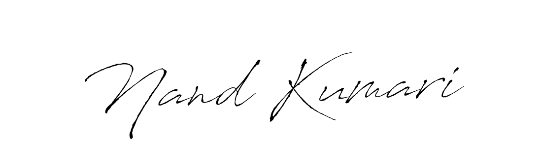 Make a beautiful signature design for name Nand Kumari. With this signature (Antro_Vectra) style, you can create a handwritten signature for free. Nand Kumari signature style 6 images and pictures png