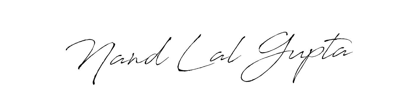 Also we have Nand Lal Gupta name is the best signature style. Create professional handwritten signature collection using Antro_Vectra autograph style. Nand Lal Gupta signature style 6 images and pictures png