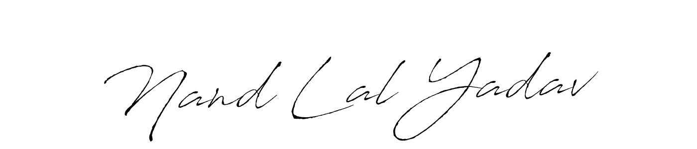 Also we have Nand Lal Yadav name is the best signature style. Create professional handwritten signature collection using Antro_Vectra autograph style. Nand Lal Yadav signature style 6 images and pictures png
