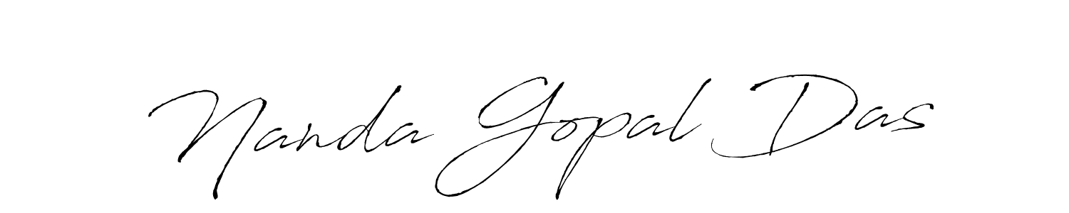 Make a beautiful signature design for name Nanda Gopal Das. Use this online signature maker to create a handwritten signature for free. Nanda Gopal Das signature style 6 images and pictures png