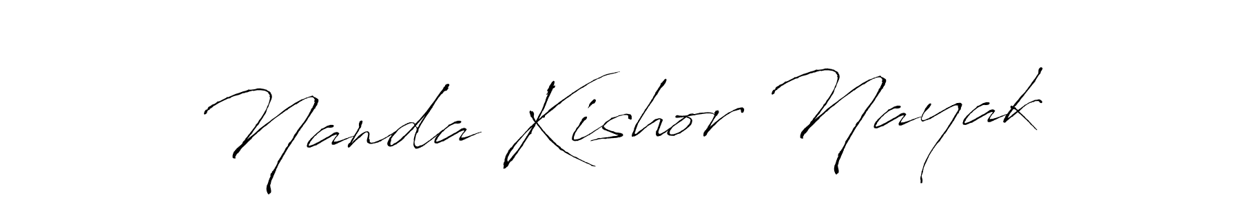 Nanda Kishor Nayak stylish signature style. Best Handwritten Sign (Antro_Vectra) for my name. Handwritten Signature Collection Ideas for my name Nanda Kishor Nayak. Nanda Kishor Nayak signature style 6 images and pictures png