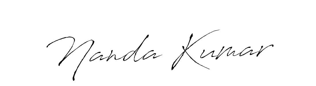It looks lik you need a new signature style for name Nanda Kumar. Design unique handwritten (Antro_Vectra) signature with our free signature maker in just a few clicks. Nanda Kumar signature style 6 images and pictures png