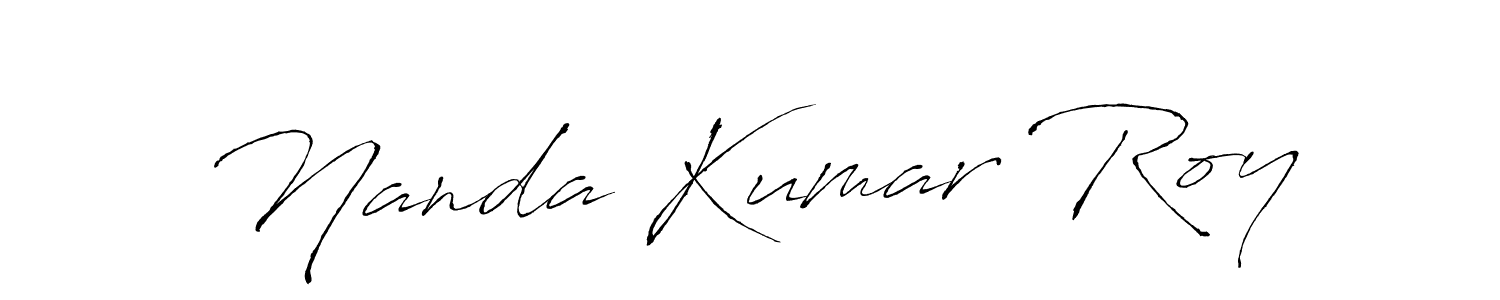Also You can easily find your signature by using the search form. We will create Nanda Kumar Roy name handwritten signature images for you free of cost using Antro_Vectra sign style. Nanda Kumar Roy signature style 6 images and pictures png
