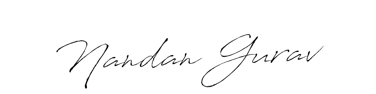 It looks lik you need a new signature style for name Nandan Gurav. Design unique handwritten (Antro_Vectra) signature with our free signature maker in just a few clicks. Nandan Gurav signature style 6 images and pictures png