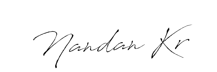 Antro_Vectra is a professional signature style that is perfect for those who want to add a touch of class to their signature. It is also a great choice for those who want to make their signature more unique. Get Nandan Kr name to fancy signature for free. Nandan Kr signature style 6 images and pictures png