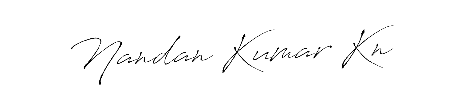 It looks lik you need a new signature style for name Nandan Kumar Kn. Design unique handwritten (Antro_Vectra) signature with our free signature maker in just a few clicks. Nandan Kumar Kn signature style 6 images and pictures png