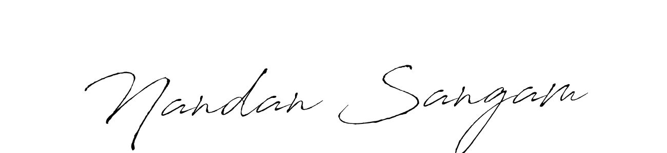 Check out images of Autograph of Nandan Sangam name. Actor Nandan Sangam Signature Style. Antro_Vectra is a professional sign style online. Nandan Sangam signature style 6 images and pictures png