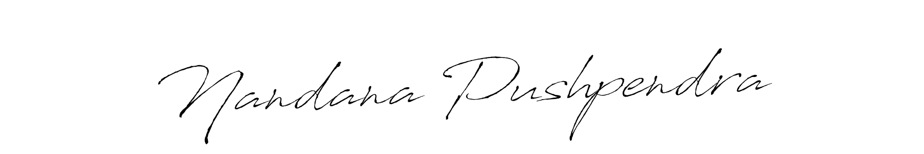 It looks lik you need a new signature style for name Nandana Pushpendra. Design unique handwritten (Antro_Vectra) signature with our free signature maker in just a few clicks. Nandana Pushpendra signature style 6 images and pictures png