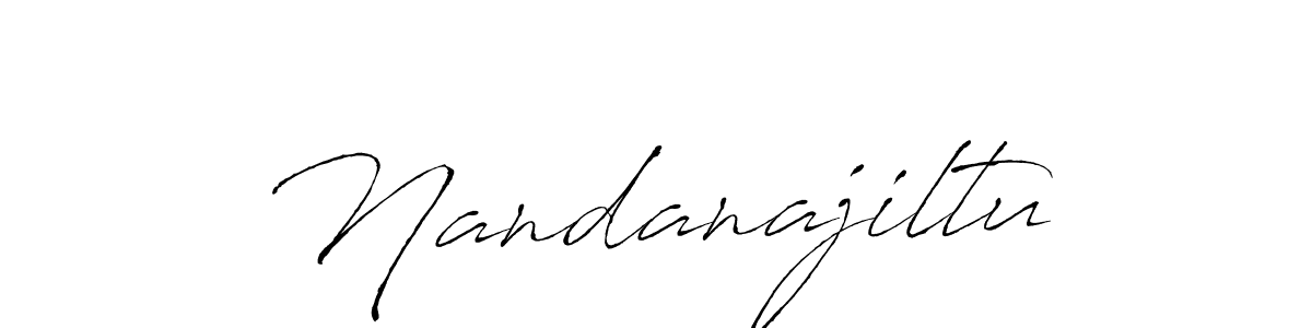 See photos of Nandanajiltu official signature by Spectra . Check more albums & portfolios. Read reviews & check more about Antro_Vectra font. Nandanajiltu signature style 6 images and pictures png