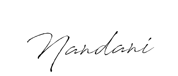 if you are searching for the best signature style for your name Nandani. so please give up your signature search. here we have designed multiple signature styles  using Antro_Vectra. Nandani signature style 6 images and pictures png