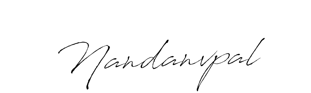 Design your own signature with our free online signature maker. With this signature software, you can create a handwritten (Antro_Vectra) signature for name Nandanvpal. Nandanvpal signature style 6 images and pictures png