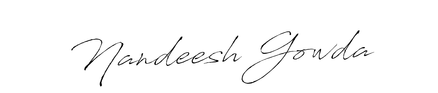 Once you've used our free online signature maker to create your best signature Antro_Vectra style, it's time to enjoy all of the benefits that Nandeesh Gowda name signing documents. Nandeesh Gowda signature style 6 images and pictures png