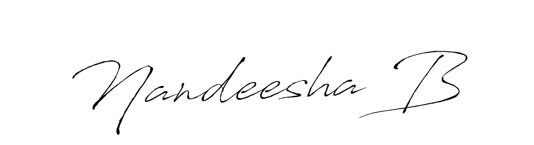 See photos of Nandeesha B official signature by Spectra . Check more albums & portfolios. Read reviews & check more about Antro_Vectra font. Nandeesha B signature style 6 images and pictures png