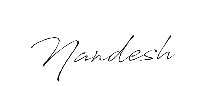 Also You can easily find your signature by using the search form. We will create Nandesh name handwritten signature images for you free of cost using Antro_Vectra sign style. Nandesh signature style 6 images and pictures png