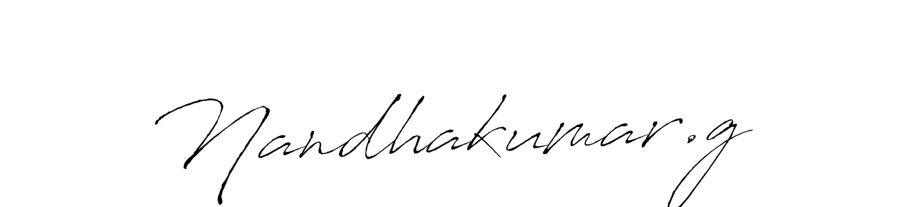 You should practise on your own different ways (Antro_Vectra) to write your name (Nandhakumar.g) in signature. don't let someone else do it for you. Nandhakumar.g signature style 6 images and pictures png