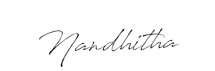 It looks lik you need a new signature style for name Nandhitha. Design unique handwritten (Antro_Vectra) signature with our free signature maker in just a few clicks. Nandhitha signature style 6 images and pictures png