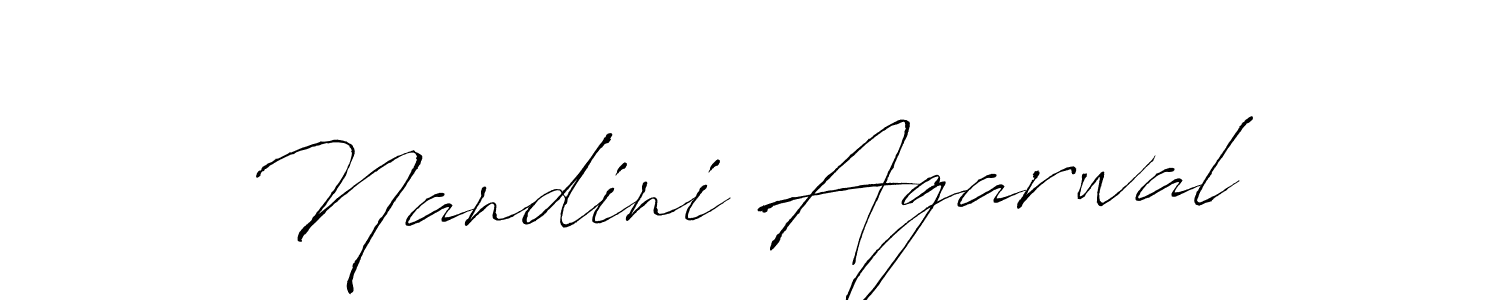 Similarly Antro_Vectra is the best handwritten signature design. Signature creator online .You can use it as an online autograph creator for name Nandini Agarwal. Nandini Agarwal signature style 6 images and pictures png