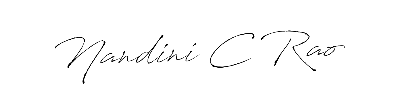 Once you've used our free online signature maker to create your best signature Antro_Vectra style, it's time to enjoy all of the benefits that Nandini C Rao name signing documents. Nandini C Rao signature style 6 images and pictures png