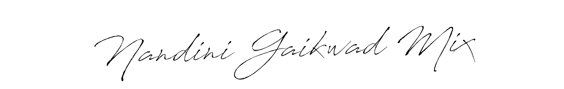 Antro_Vectra is a professional signature style that is perfect for those who want to add a touch of class to their signature. It is also a great choice for those who want to make their signature more unique. Get Nandini Gaikwad Mix name to fancy signature for free. Nandini Gaikwad Mix signature style 6 images and pictures png
