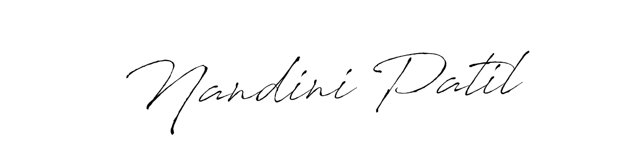 It looks lik you need a new signature style for name Nandini Patil. Design unique handwritten (Antro_Vectra) signature with our free signature maker in just a few clicks. Nandini Patil signature style 6 images and pictures png