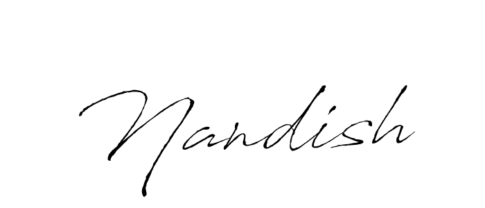 if you are searching for the best signature style for your name Nandish. so please give up your signature search. here we have designed multiple signature styles  using Antro_Vectra. Nandish signature style 6 images and pictures png