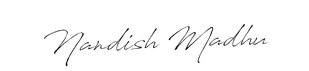 Check out images of Autograph of Nandish Madhu name. Actor Nandish Madhu Signature Style. Antro_Vectra is a professional sign style online. Nandish Madhu signature style 6 images and pictures png