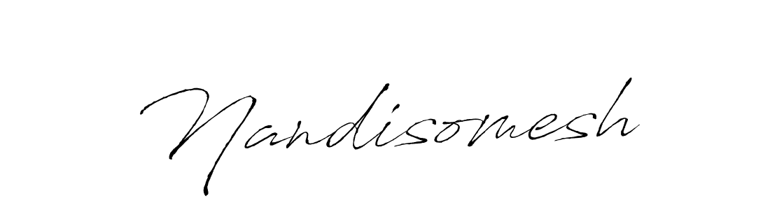 This is the best signature style for the Nandisomesh name. Also you like these signature font (Antro_Vectra). Mix name signature. Nandisomesh signature style 6 images and pictures png