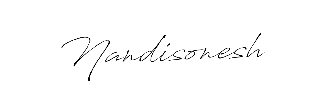 The best way (Antro_Vectra) to make a short signature is to pick only two or three words in your name. The name Nandisonesh include a total of six letters. For converting this name. Nandisonesh signature style 6 images and pictures png