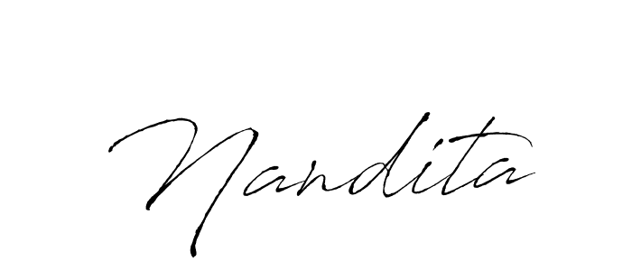 Here are the top 10 professional signature styles for the name Nandita. These are the best autograph styles you can use for your name. Nandita signature style 6 images and pictures png