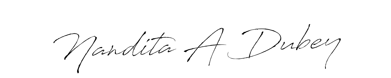 Check out images of Autograph of Nandita A Dubey name. Actor Nandita A Dubey Signature Style. Antro_Vectra is a professional sign style online. Nandita A Dubey signature style 6 images and pictures png