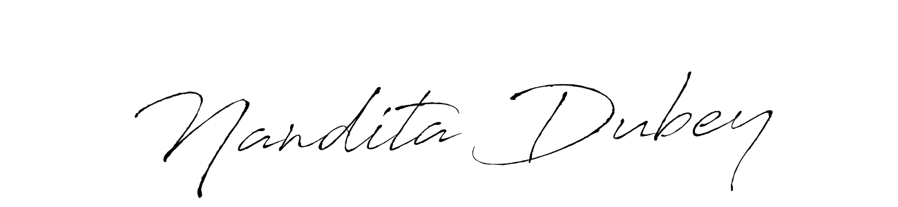 Use a signature maker to create a handwritten signature online. With this signature software, you can design (Antro_Vectra) your own signature for name Nandita Dubey. Nandita Dubey signature style 6 images and pictures png