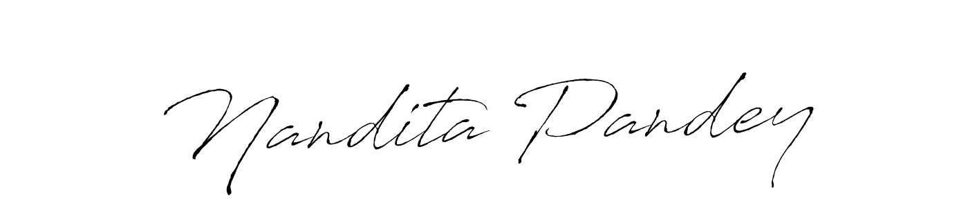Use a signature maker to create a handwritten signature online. With this signature software, you can design (Antro_Vectra) your own signature for name Nandita Pandey. Nandita Pandey signature style 6 images and pictures png